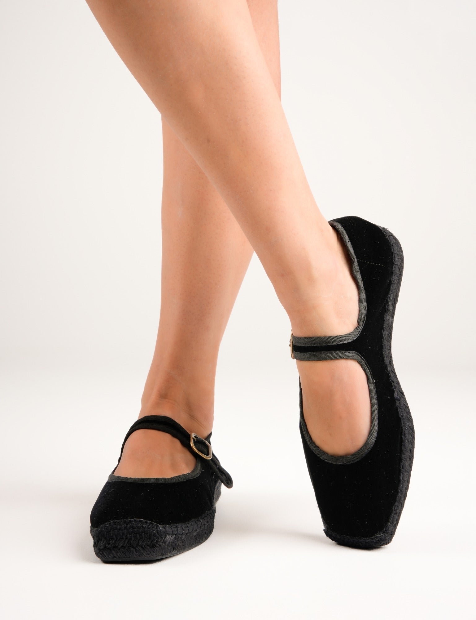 Flora Velvet Espadrille