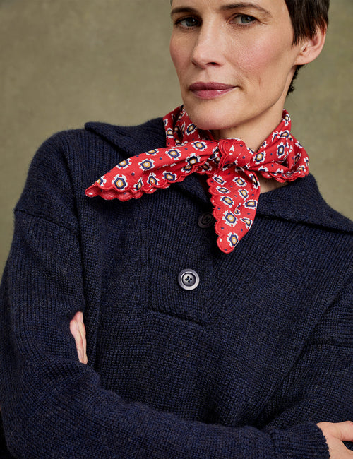 Cotton Losenge Scarf