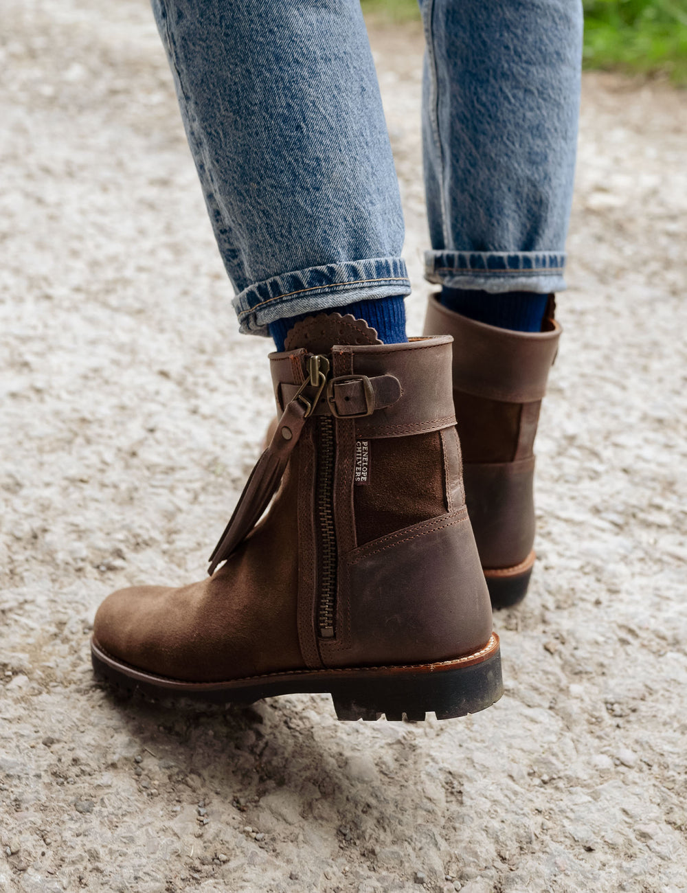 Inclement Cropped Tassel Boot
