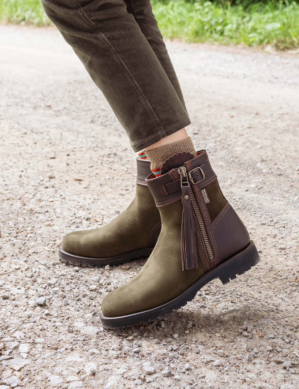 Inclement Cropped Tassel Boot