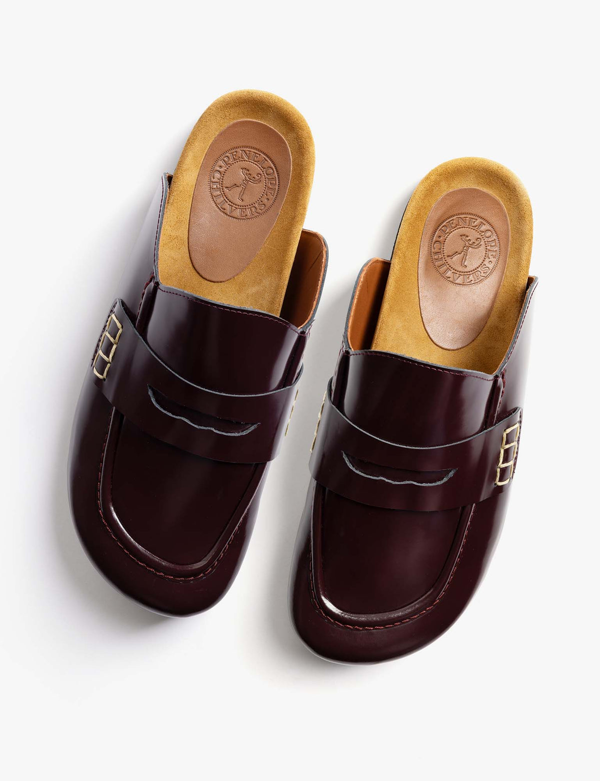 Elgin Leather Slide