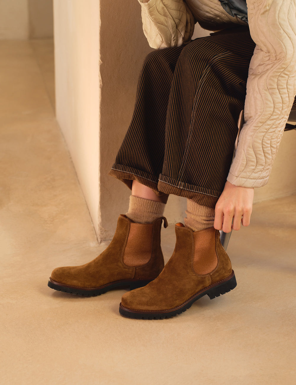 Horatio Suede Chelsea Boot
