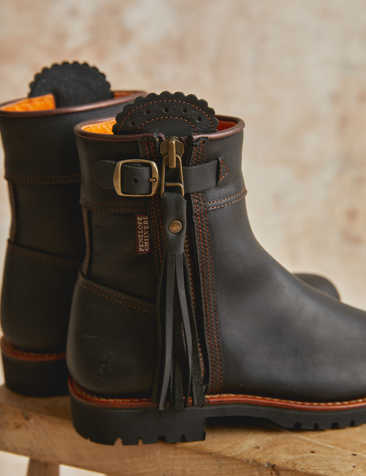 Inclement Cropped Tassel Boot