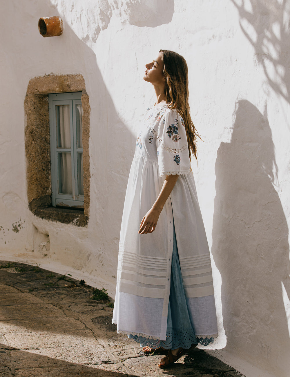 Maria Embroidered Dress