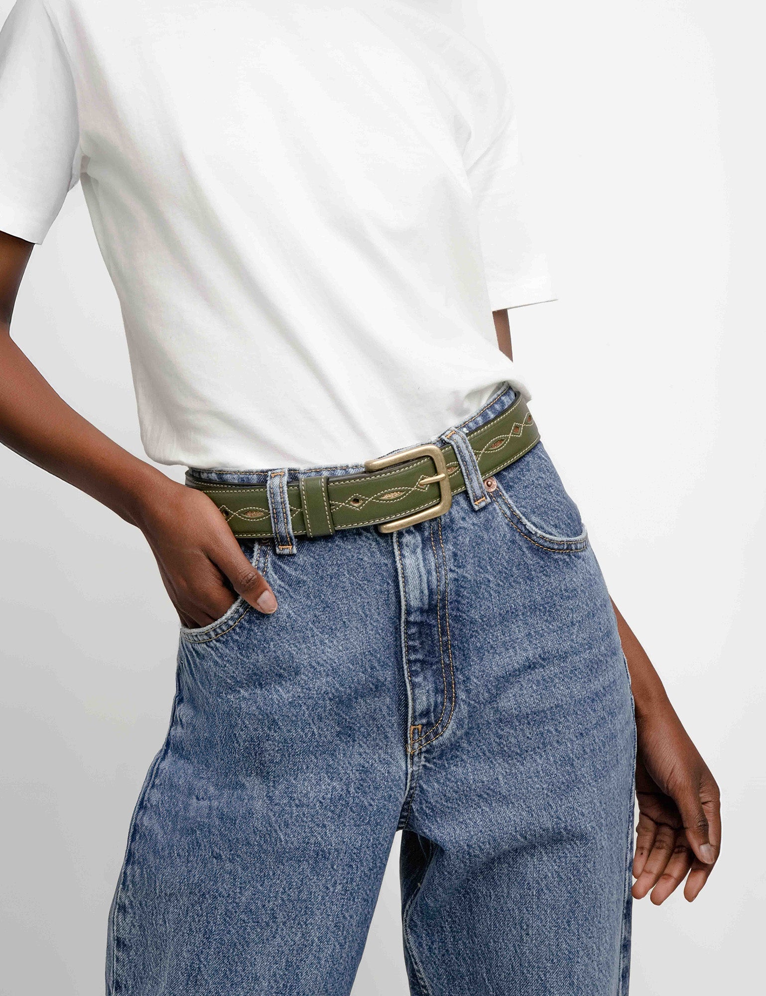 Caramelo Leather Belt
