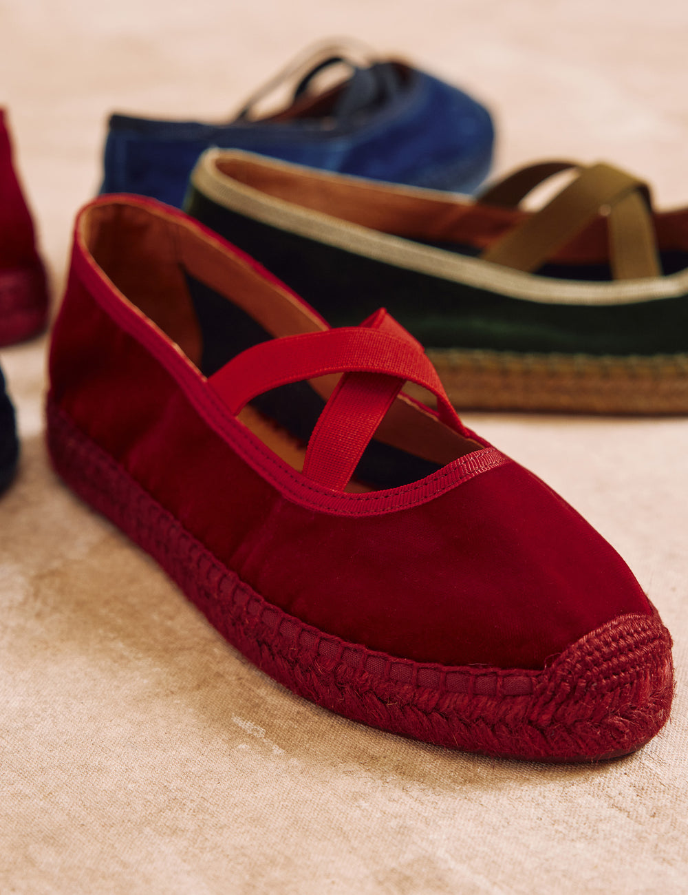 Chico Velvet Espadrille