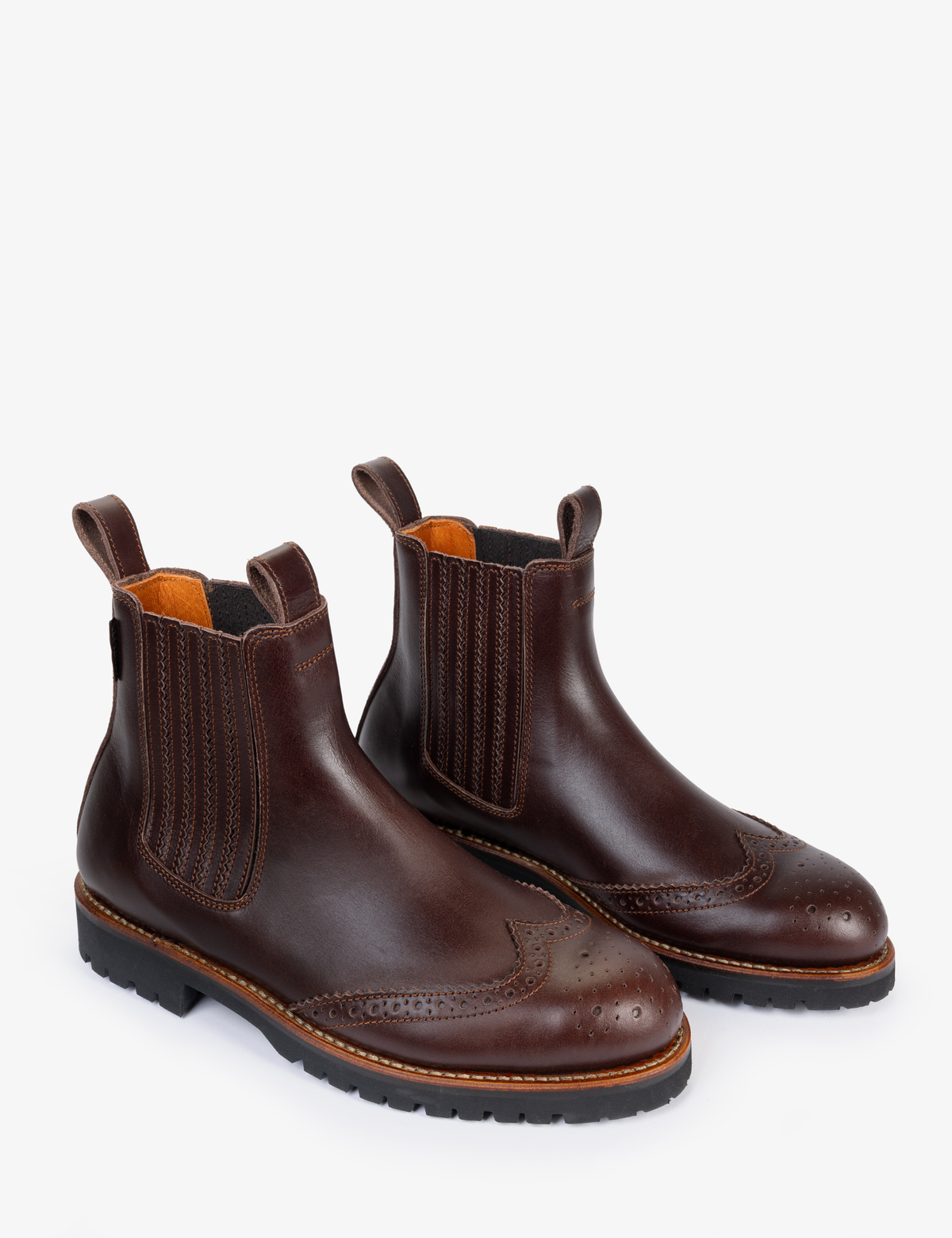 Oscar Brogue-Tip Boot