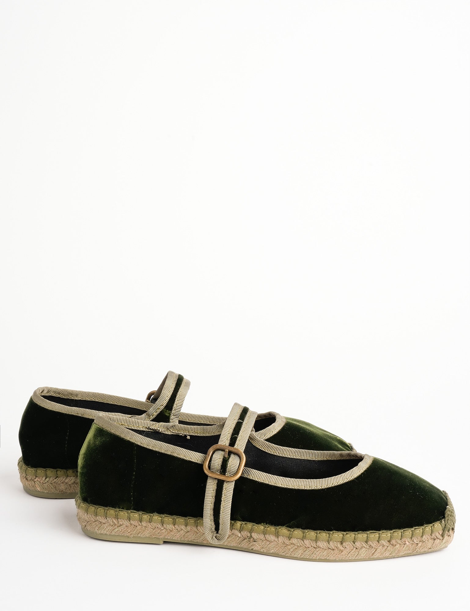 Flora Velvet Espadrille