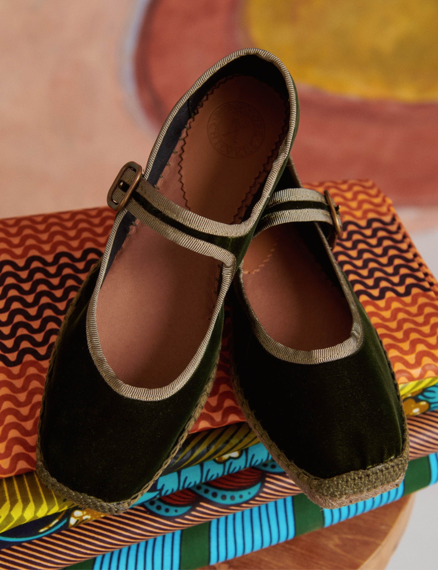 Flora Velvet Espadrille