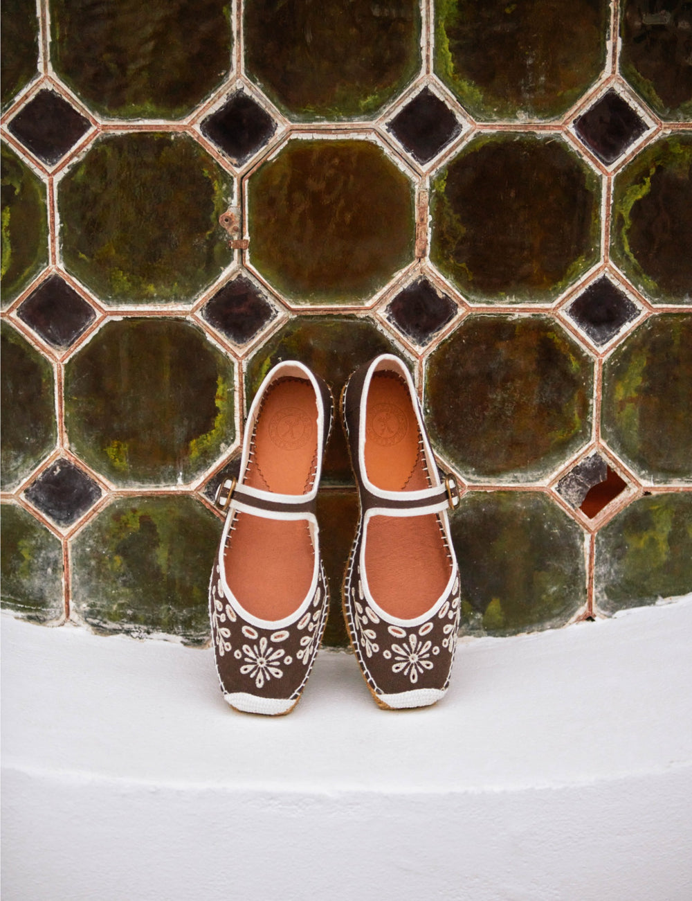 Flora Broderie Espadrille
