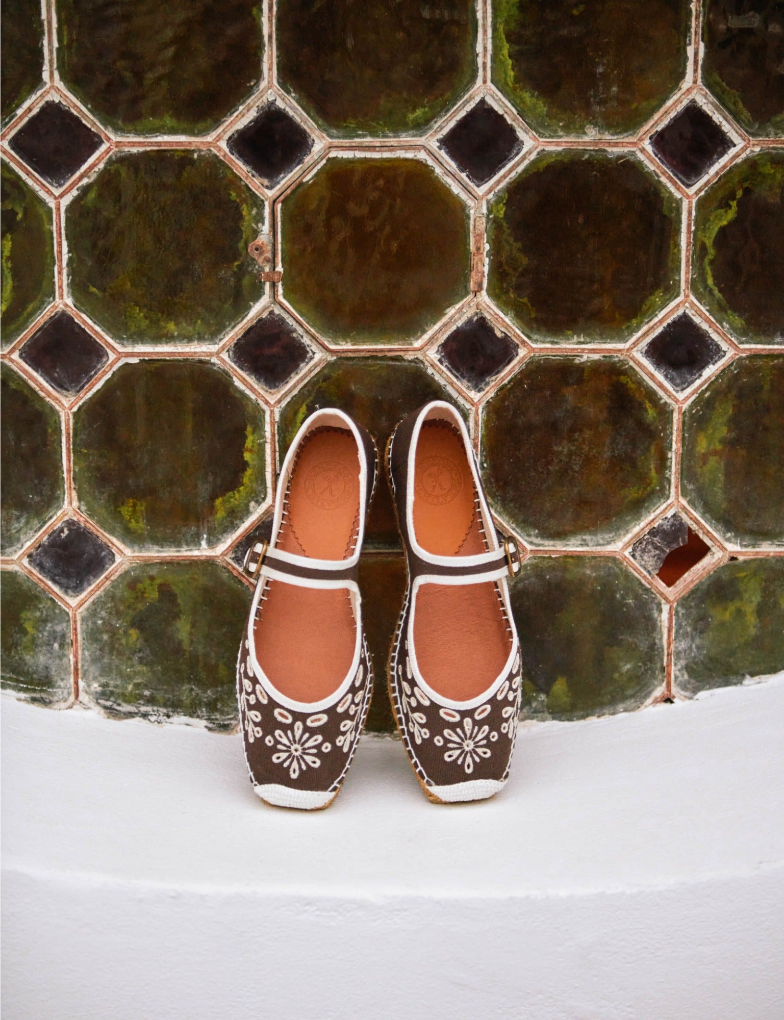 Flora Broderie Espadrille