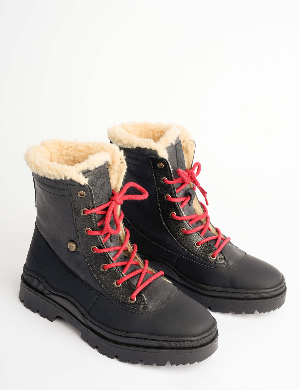 Florist Leather Wool-Lined Boot
