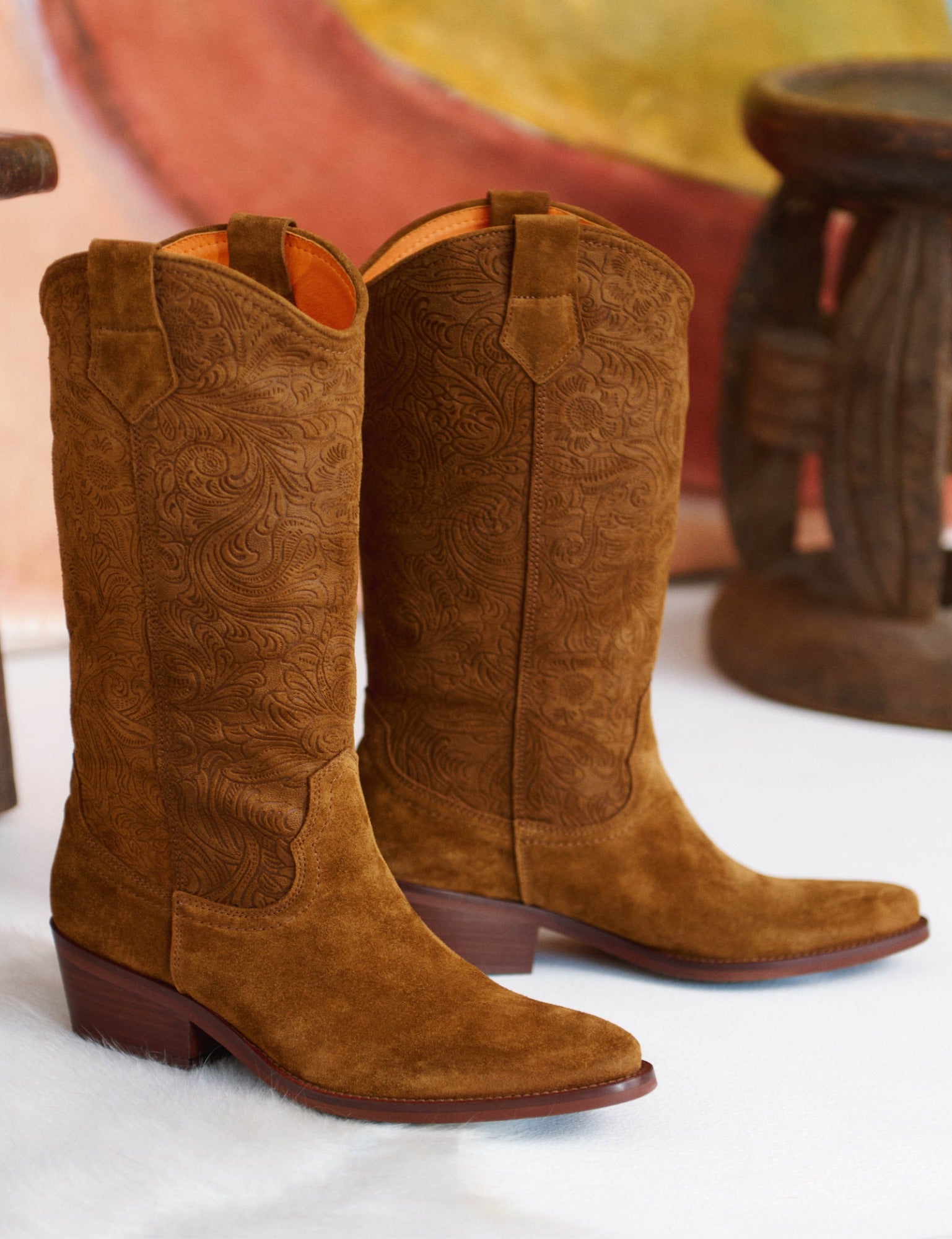 Goldie Cordoban Suede Boot