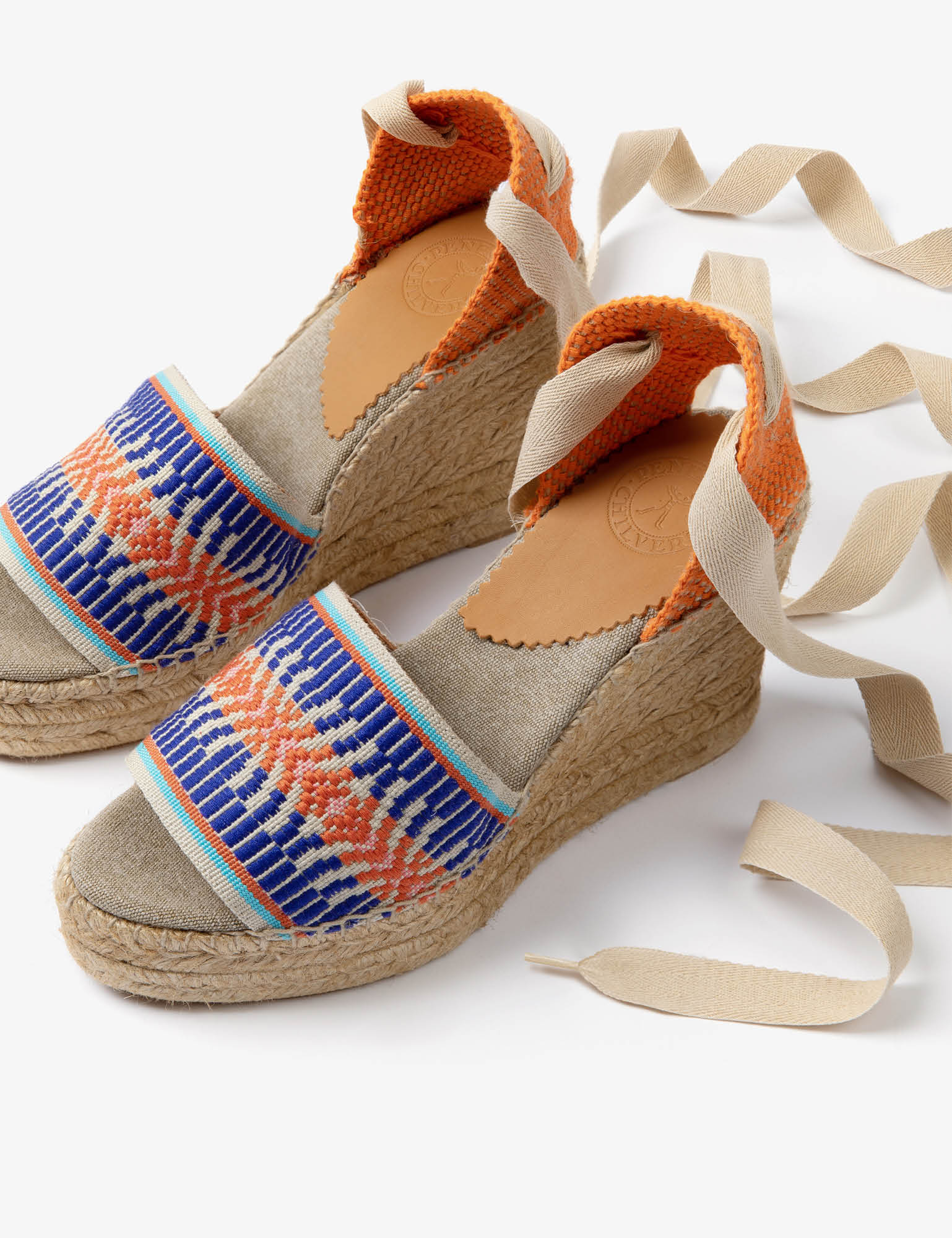High Costa Savannah Weave Espadrille