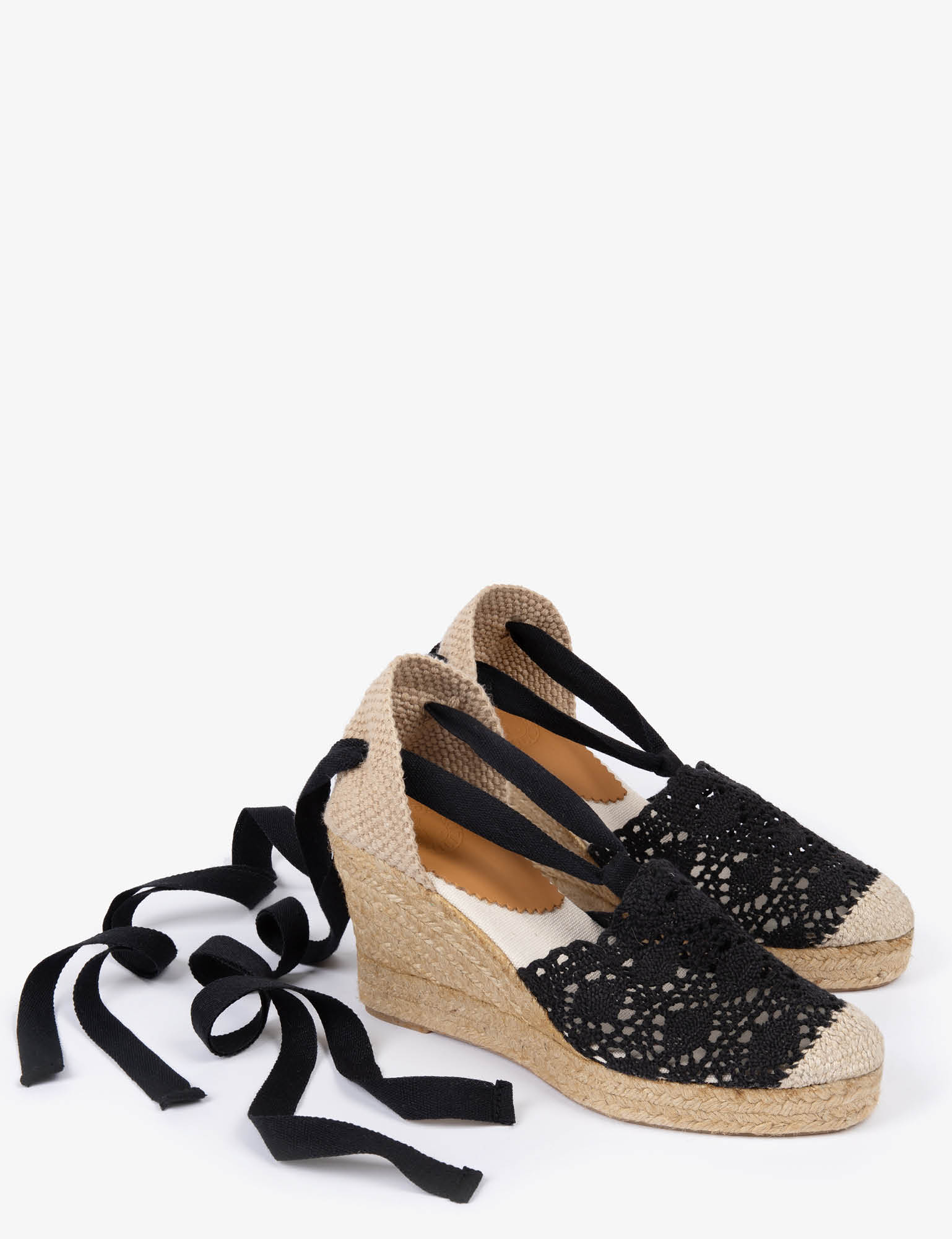 High Valenciana Lace Espadrille