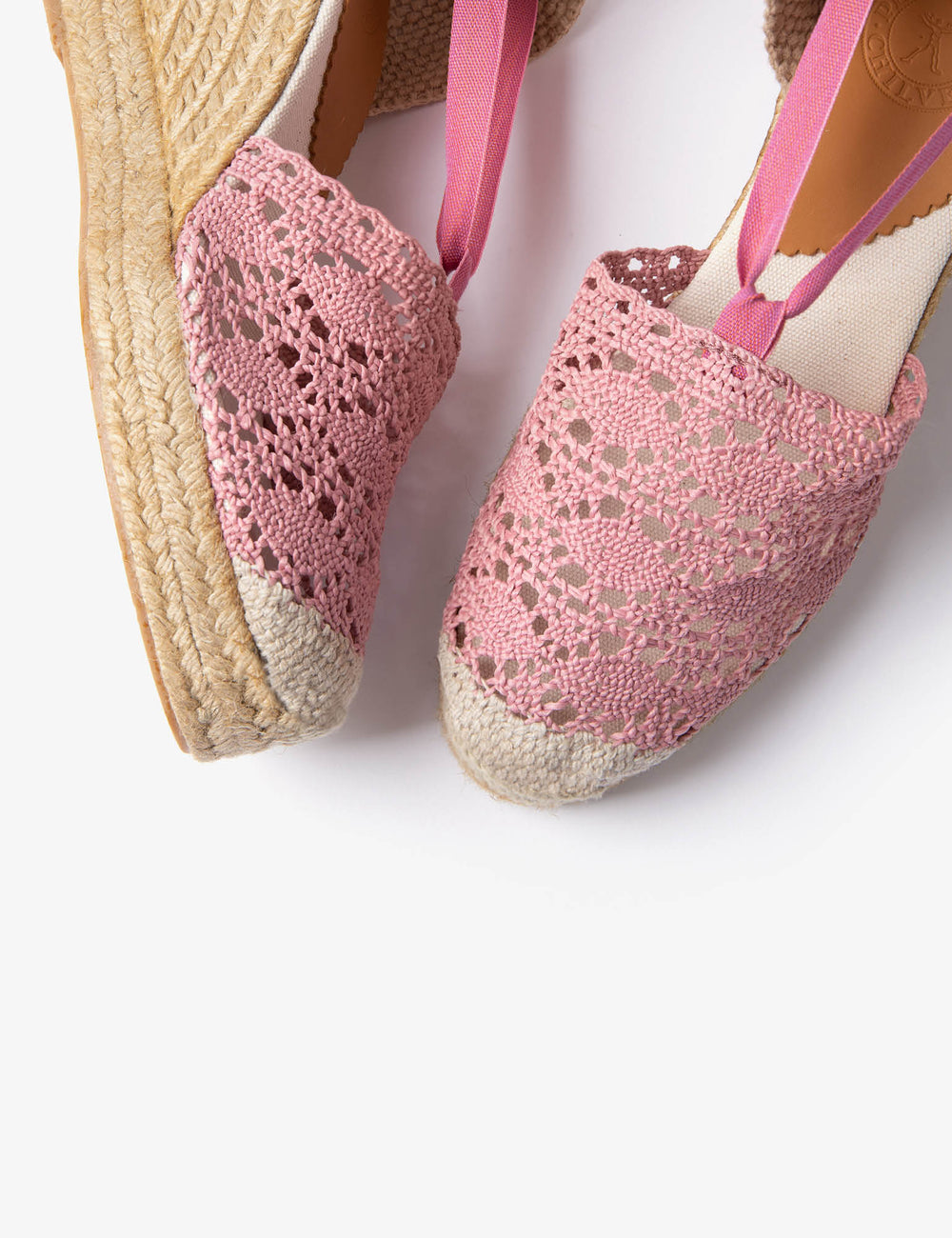 High Valenciana Lace Espadrille