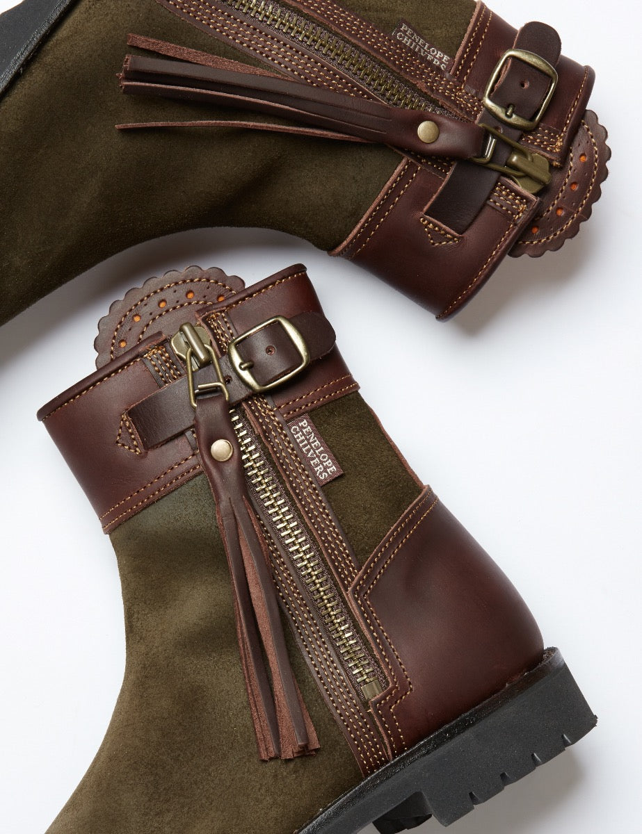 Inclement Cropped Tassel Boot
