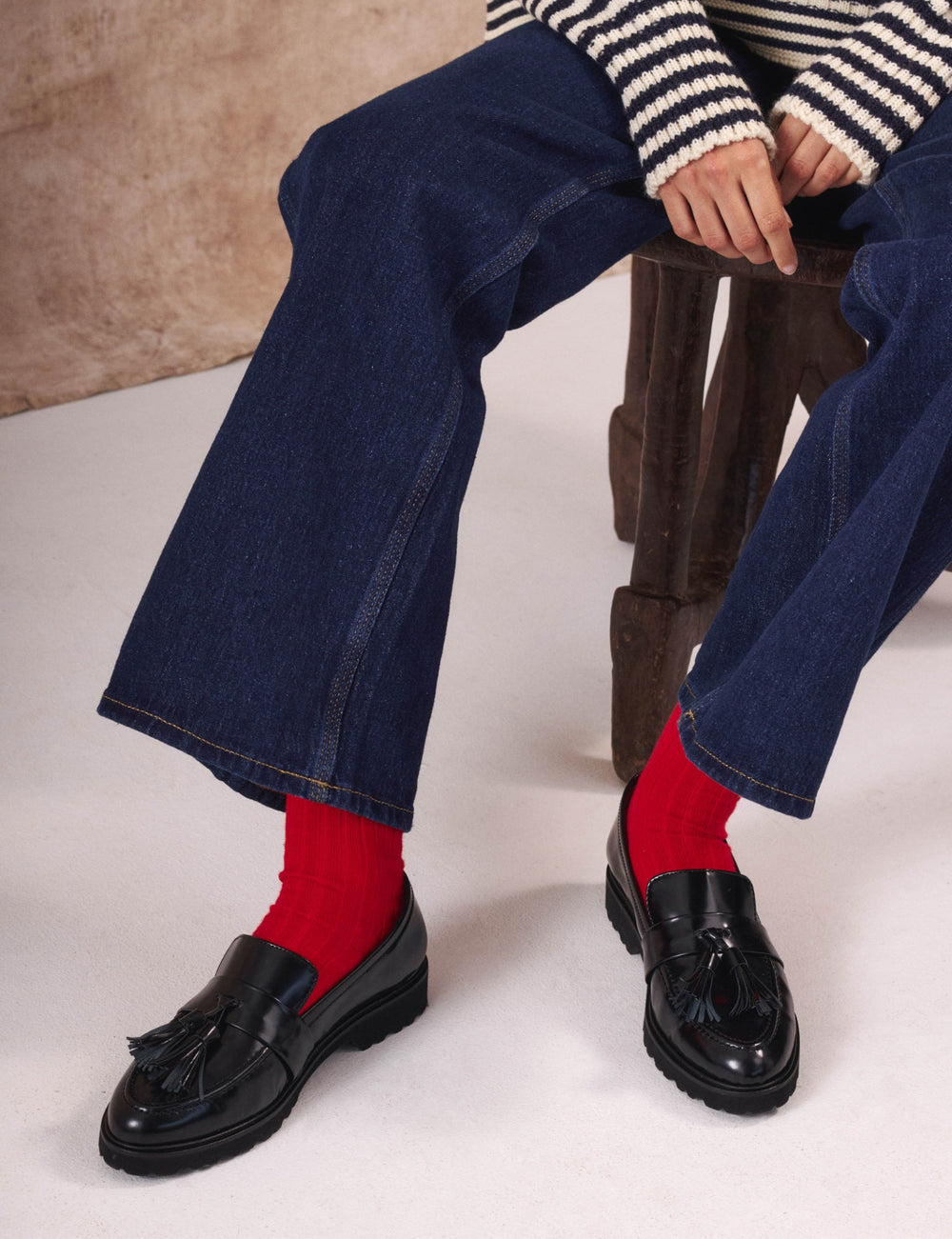 Irvine Tassel Leather Loafer