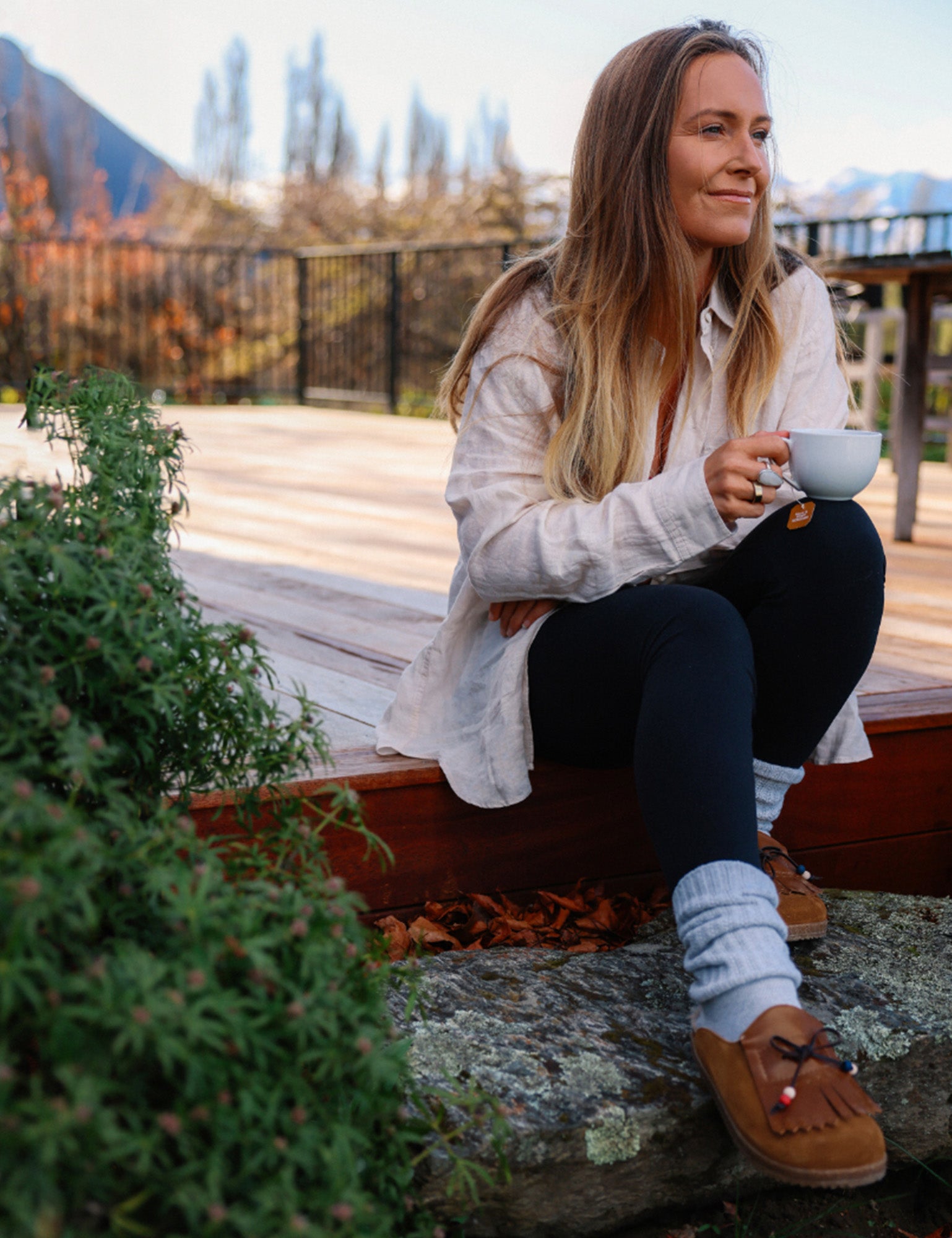 Jamie Anderson Montana Suede Slide