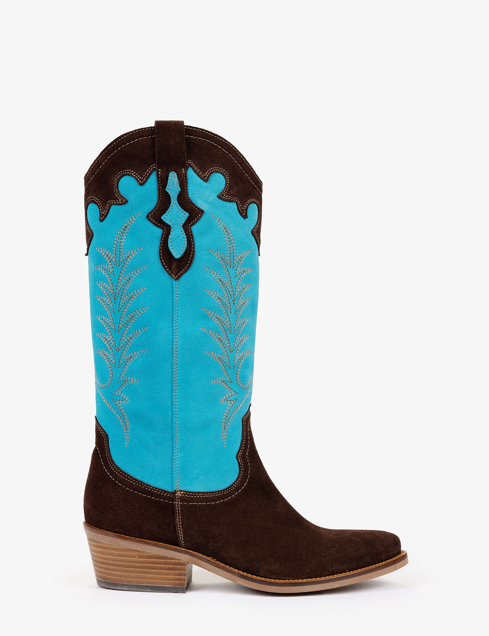 Jolene Suede Cowboy Boot