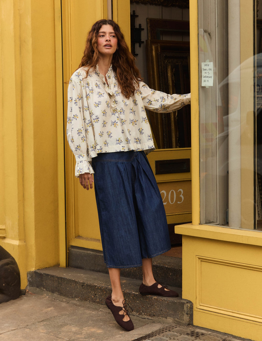 Lancaster Denim Skirt