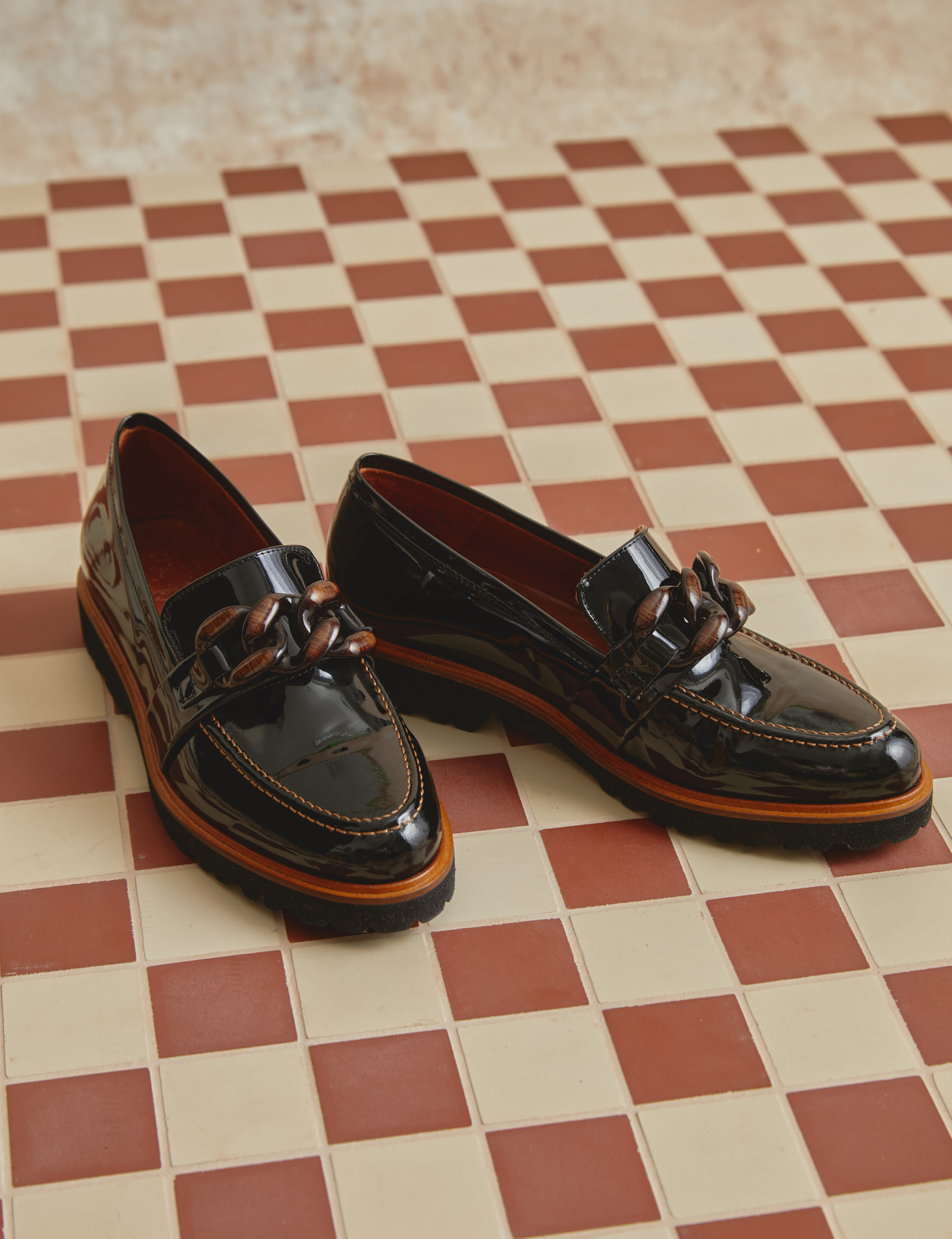 Low Monti Patent Loafer