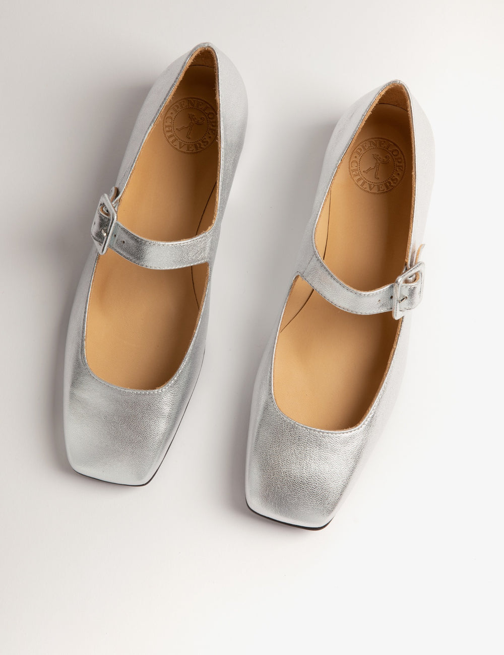 Low Mary Jane Leather Shoe