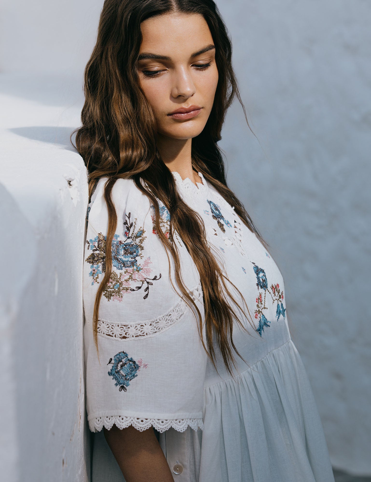 Maria Embroidered Dress