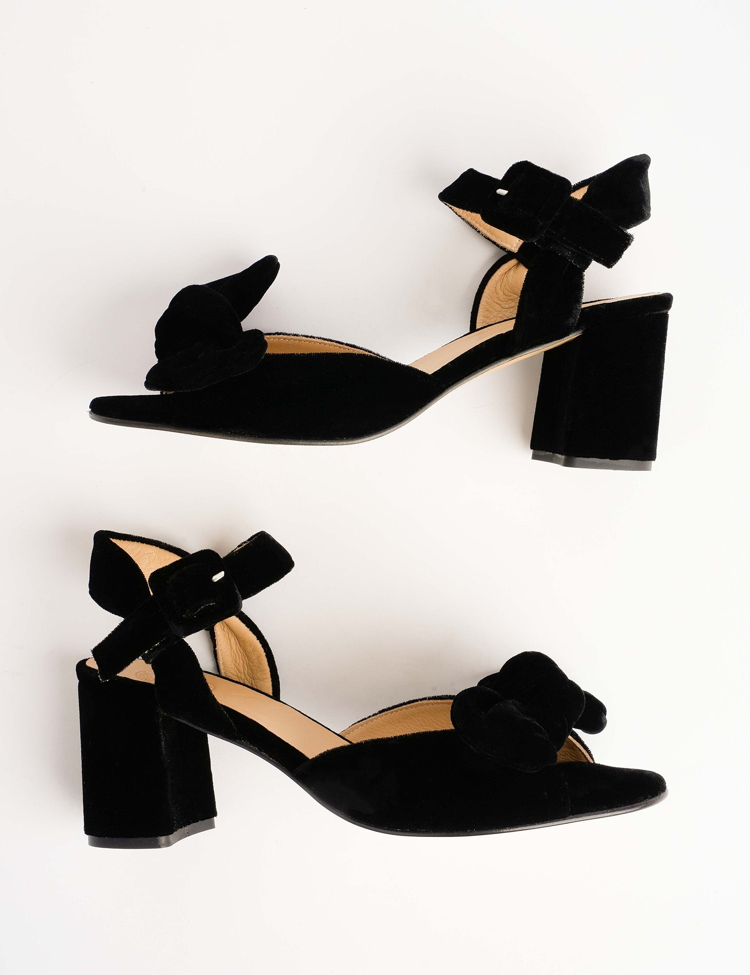 Minnie Velvet Sandal