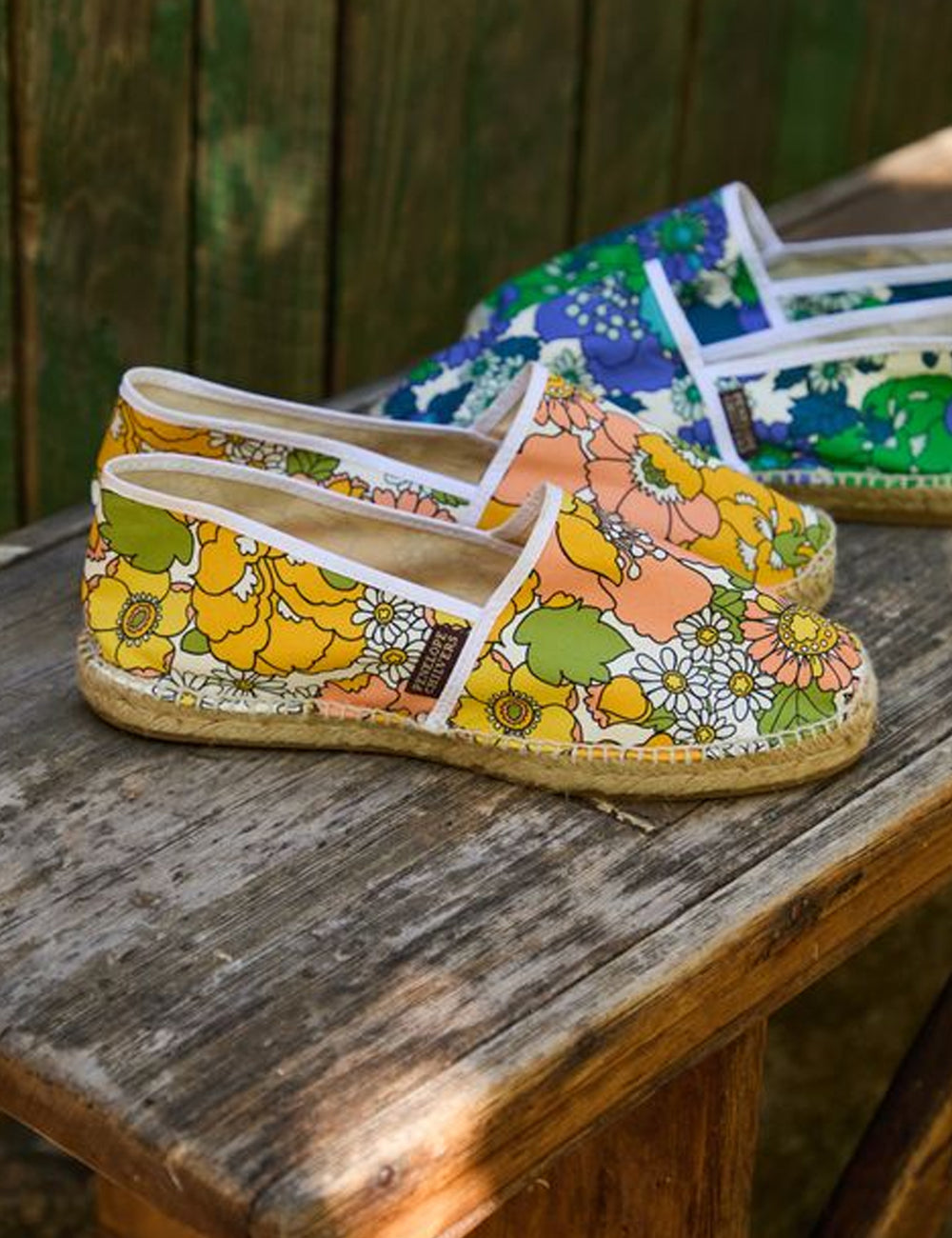 Flat Chelsea Floral Espadrille