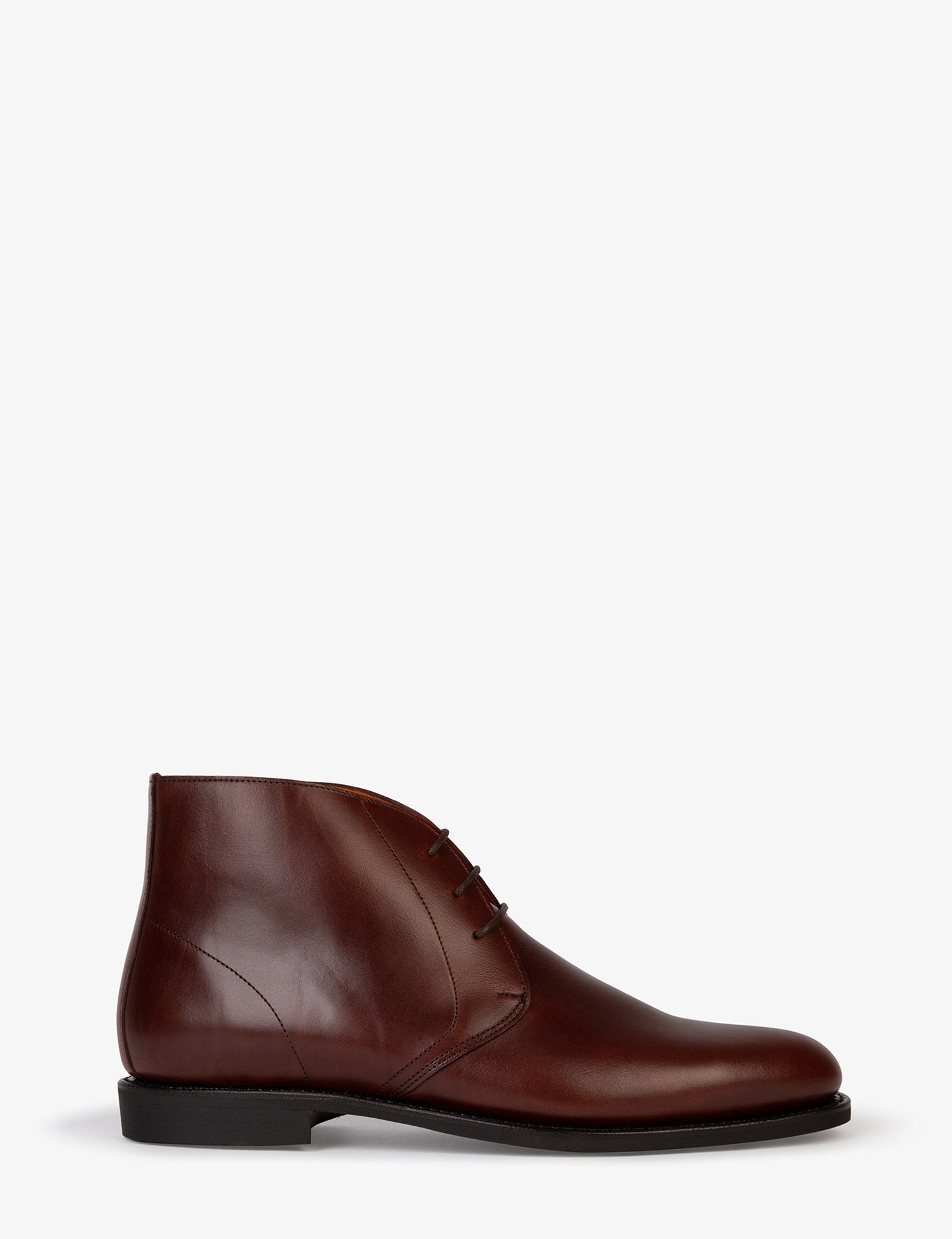 Flint Wood Leather Chukka Boot