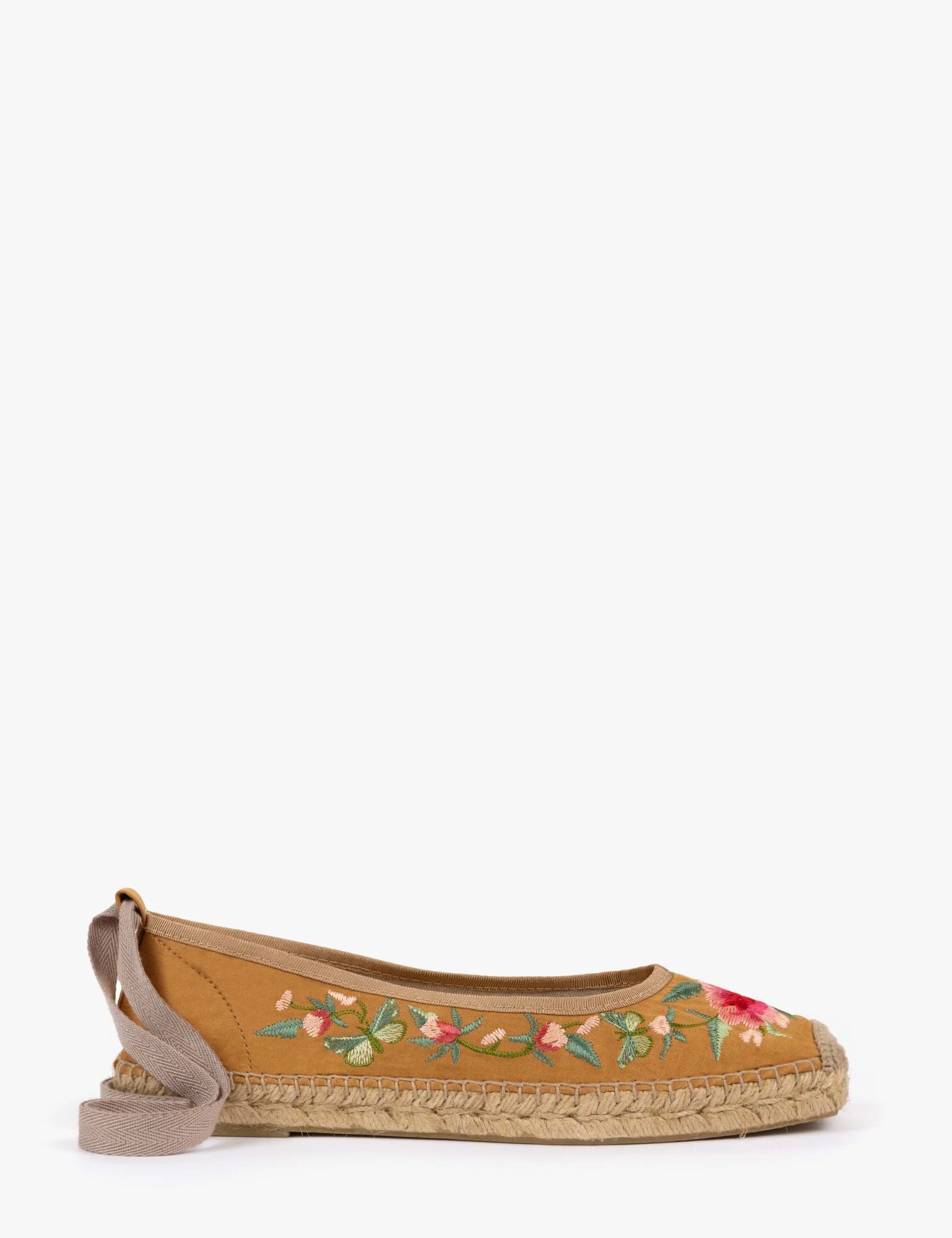 Allegra Butterfly Embroidered Espadrille