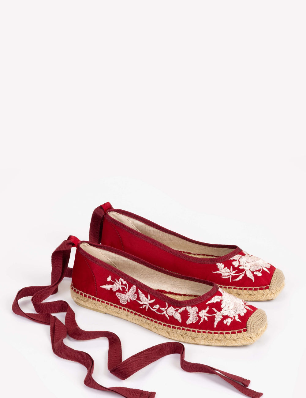 Allegra Butterfly Embroidered Espadrille