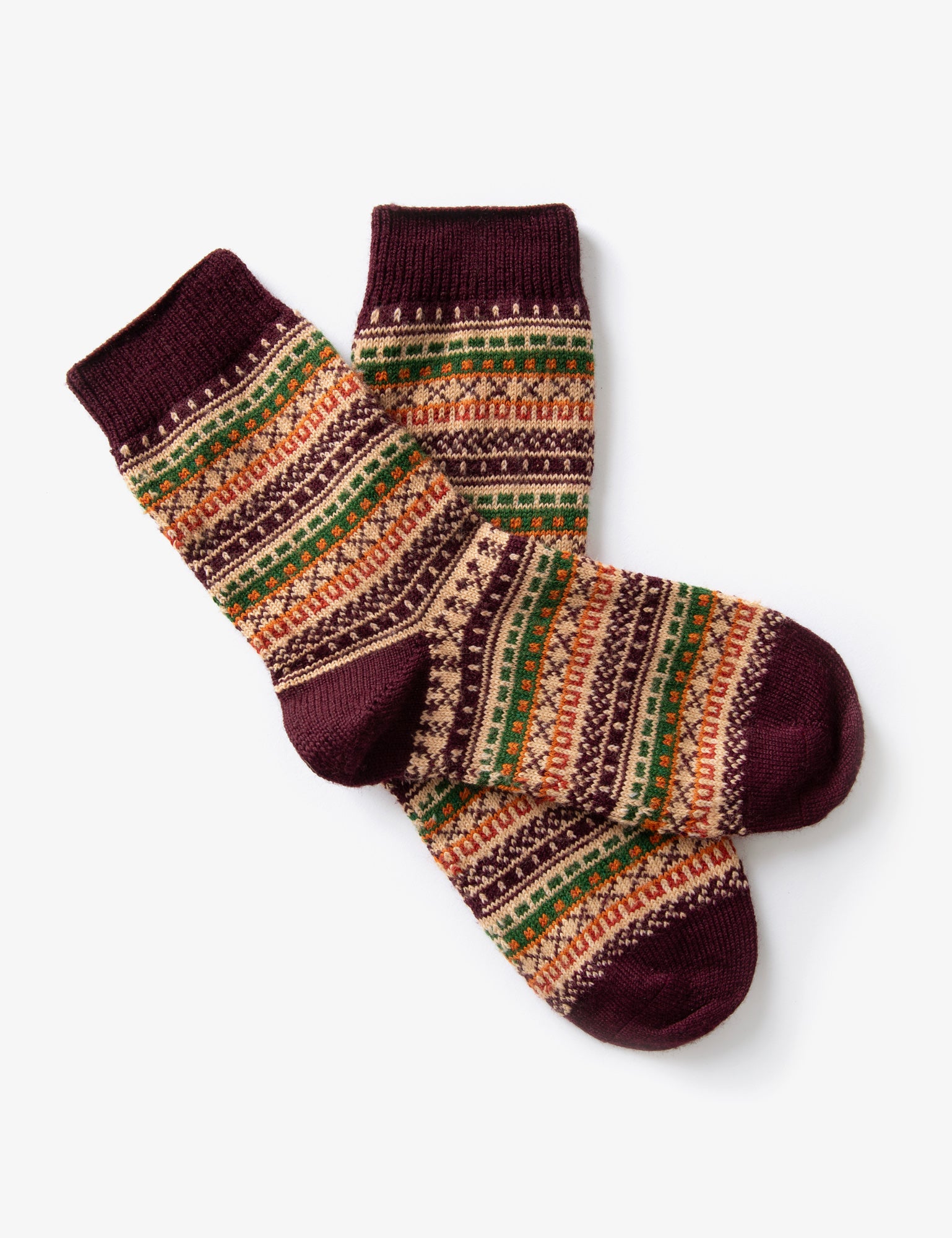 Caledonia Fairisle Sock