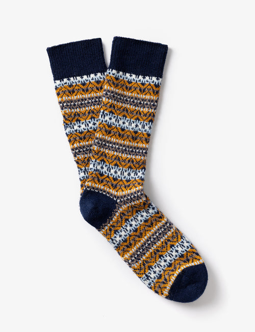 Caledonia Fairisle Sock