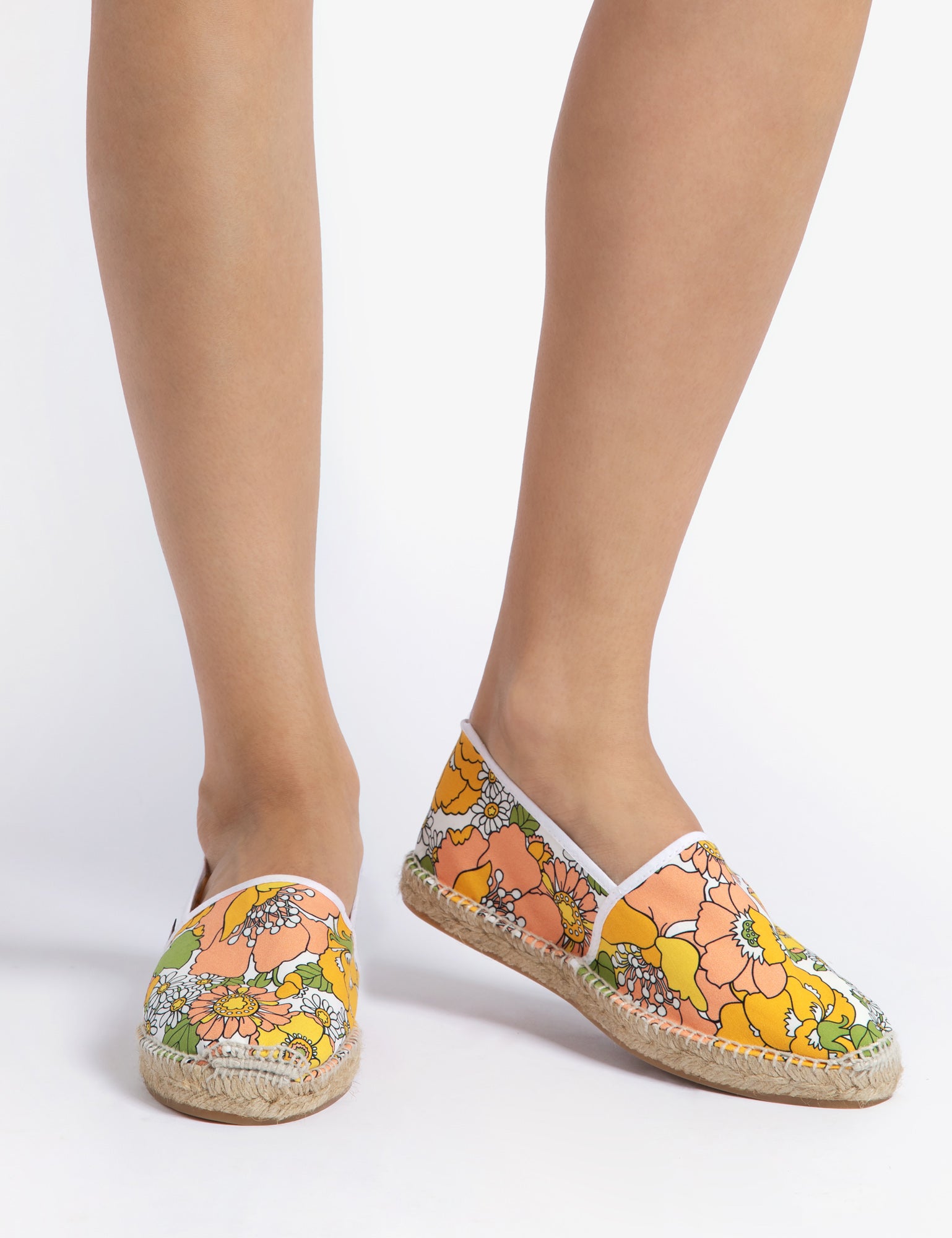 Flat Chelsea Floral Espadrille