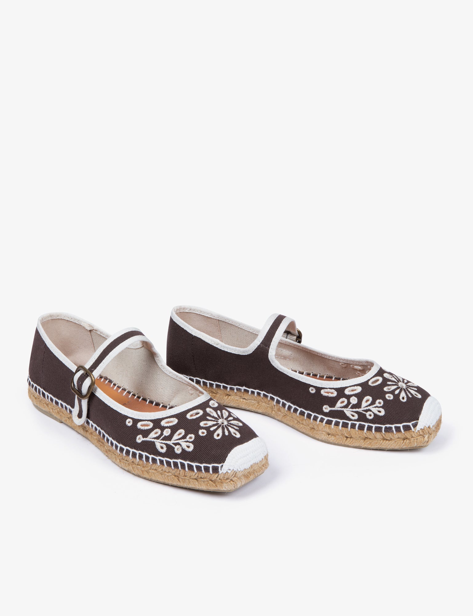 Flora Broderie Espadrille