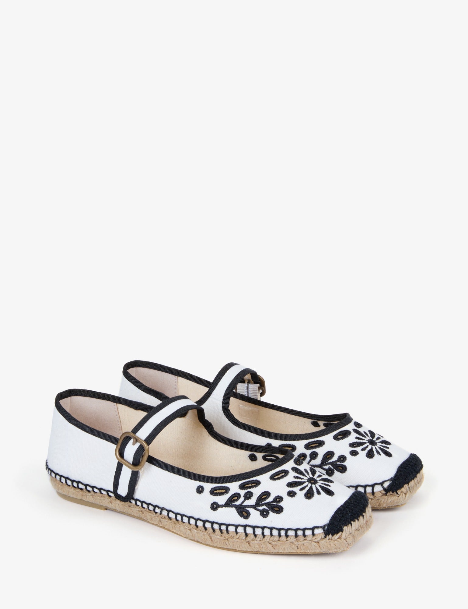 Flora Broderie Espadrille