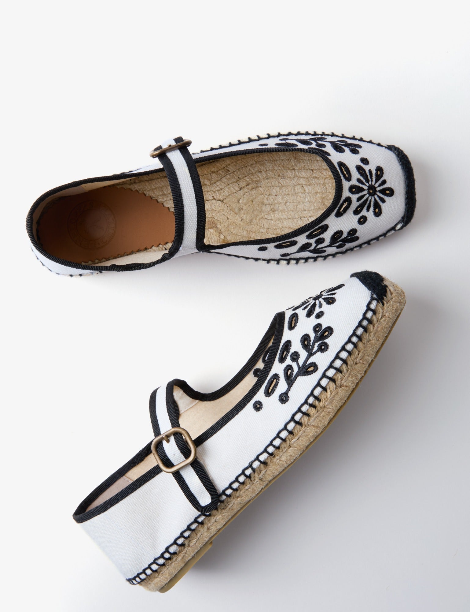 Flora Broderie Espadrille