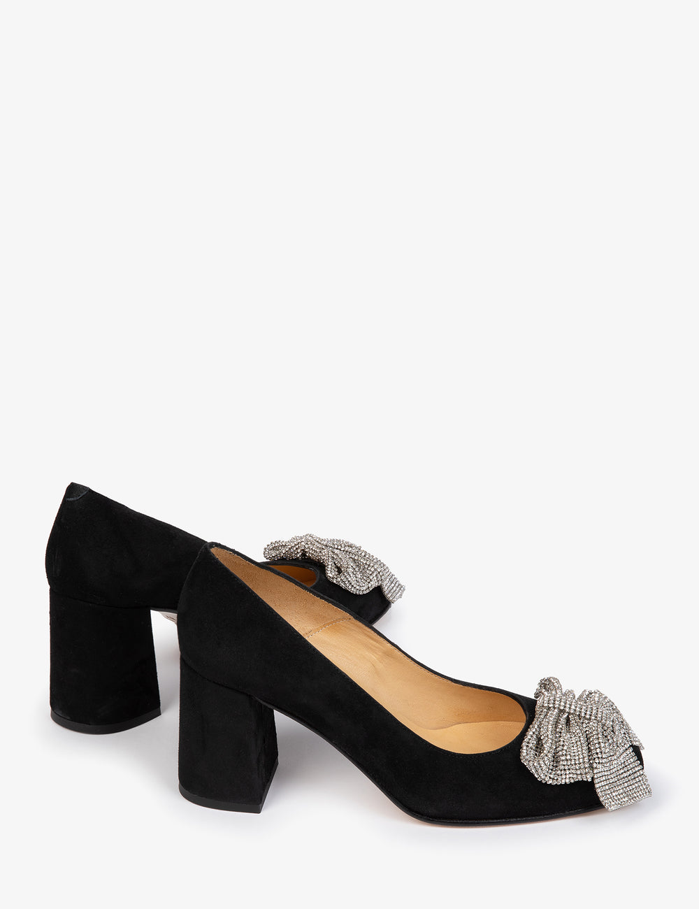Gamine Bow Suede Shoe