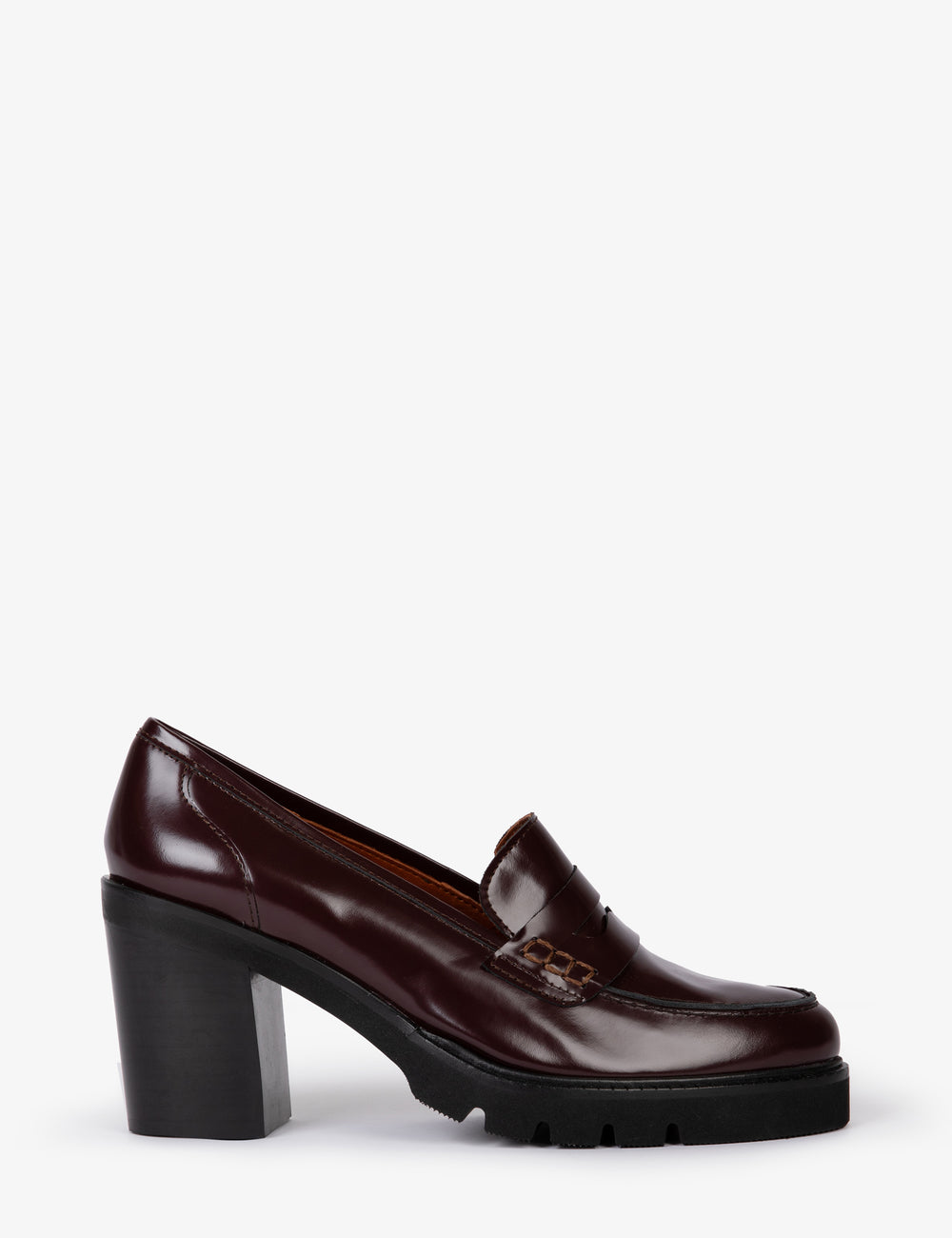 High Stirling Leather Loafer