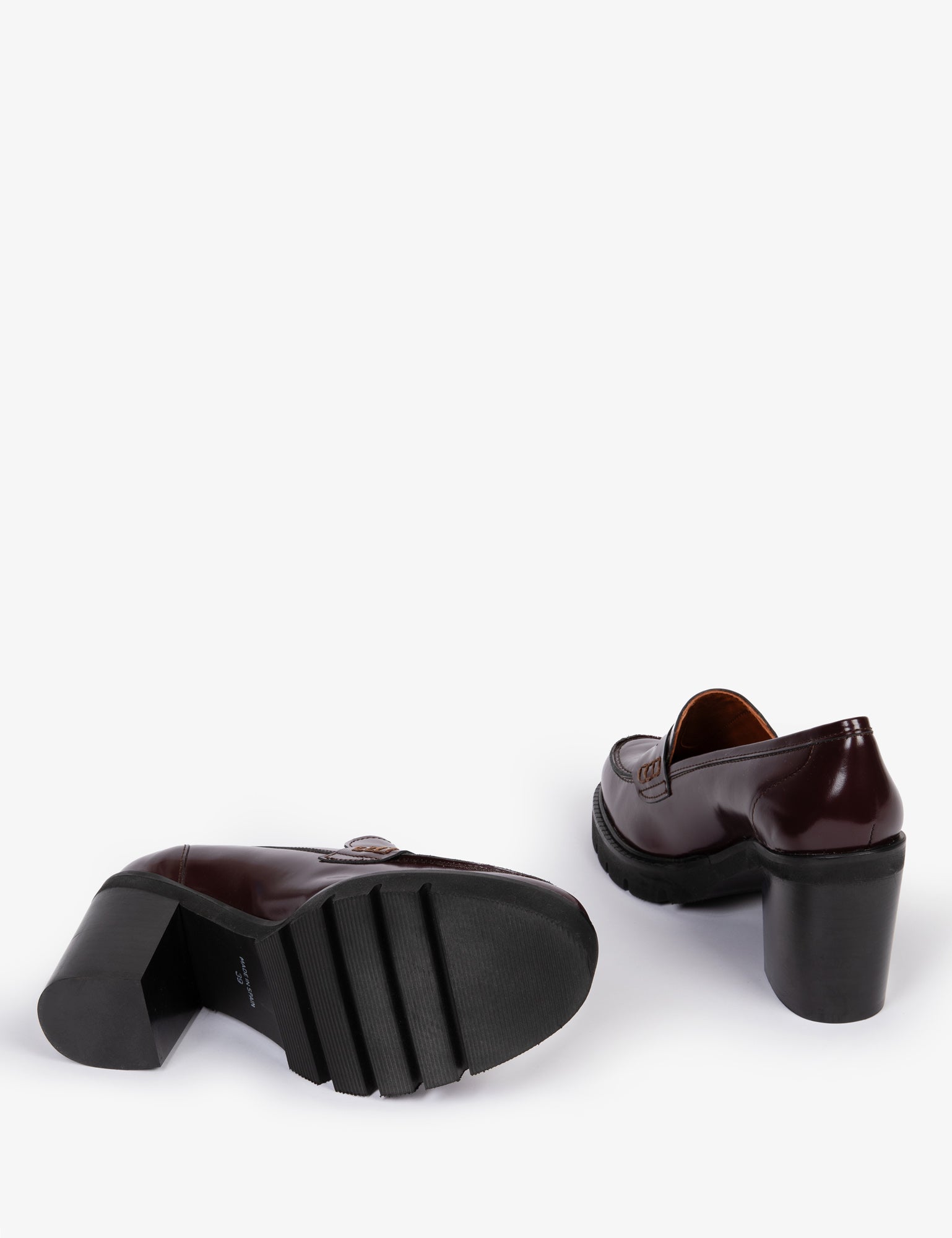 High Stirling Leather Loafer