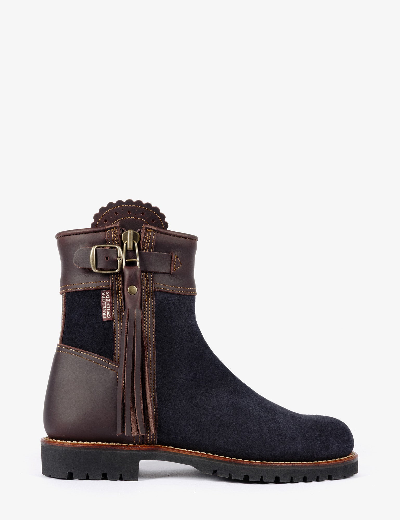 Inclement Cropped Tassel Boot
