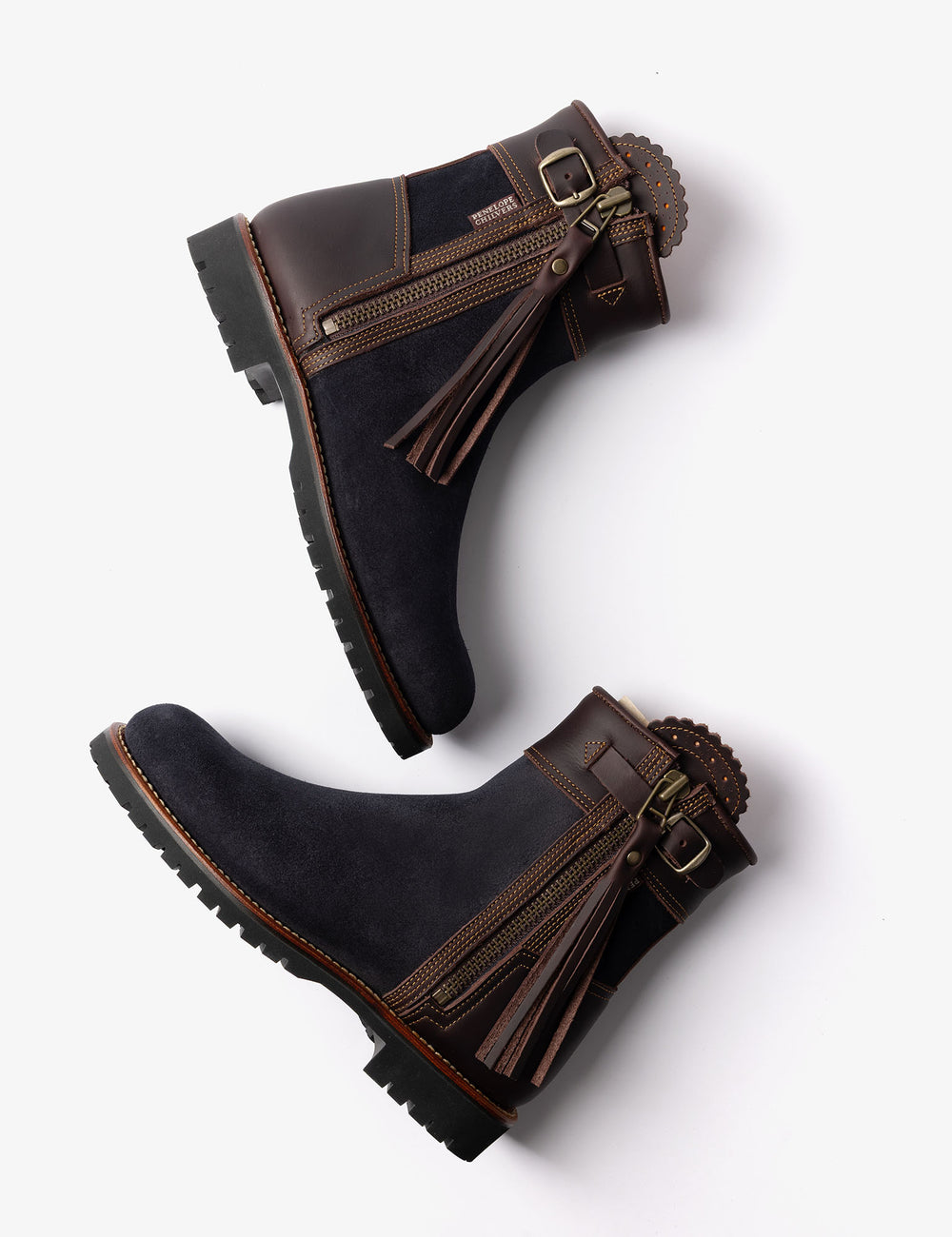 Inclement Cropped Tassel Boot