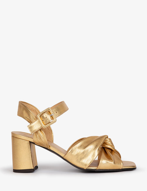 Infinity Metallic Sandal