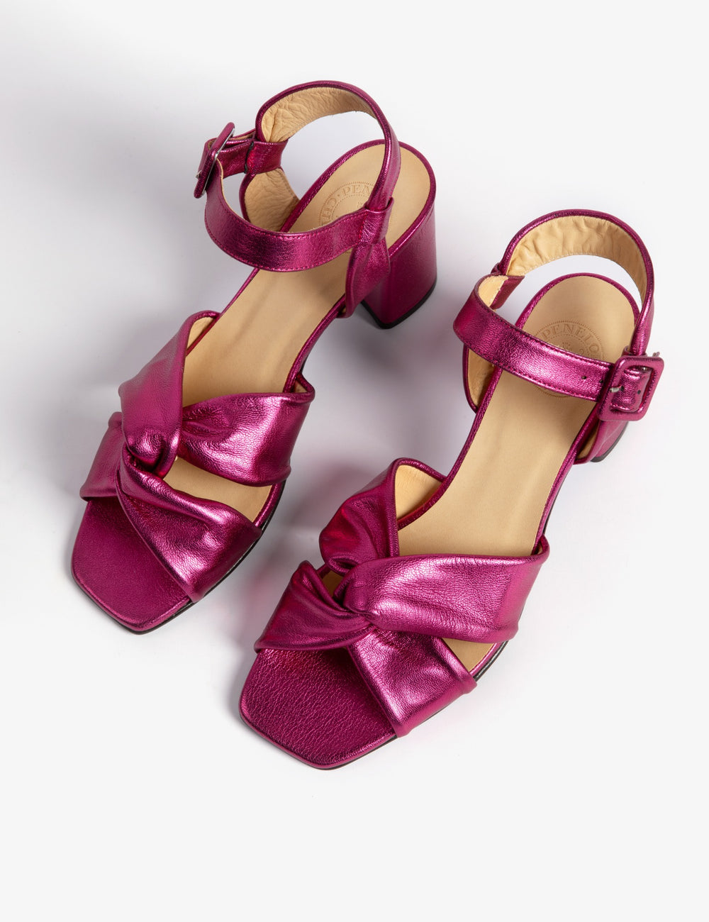 Infinity Metallic Sandal