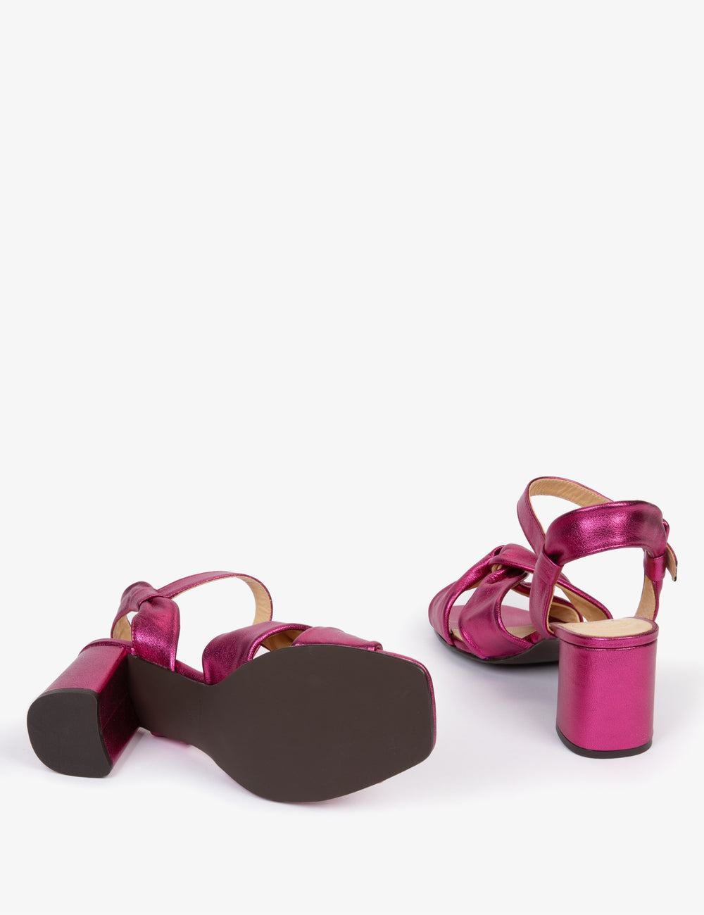 Infinity Metallic Sandal
