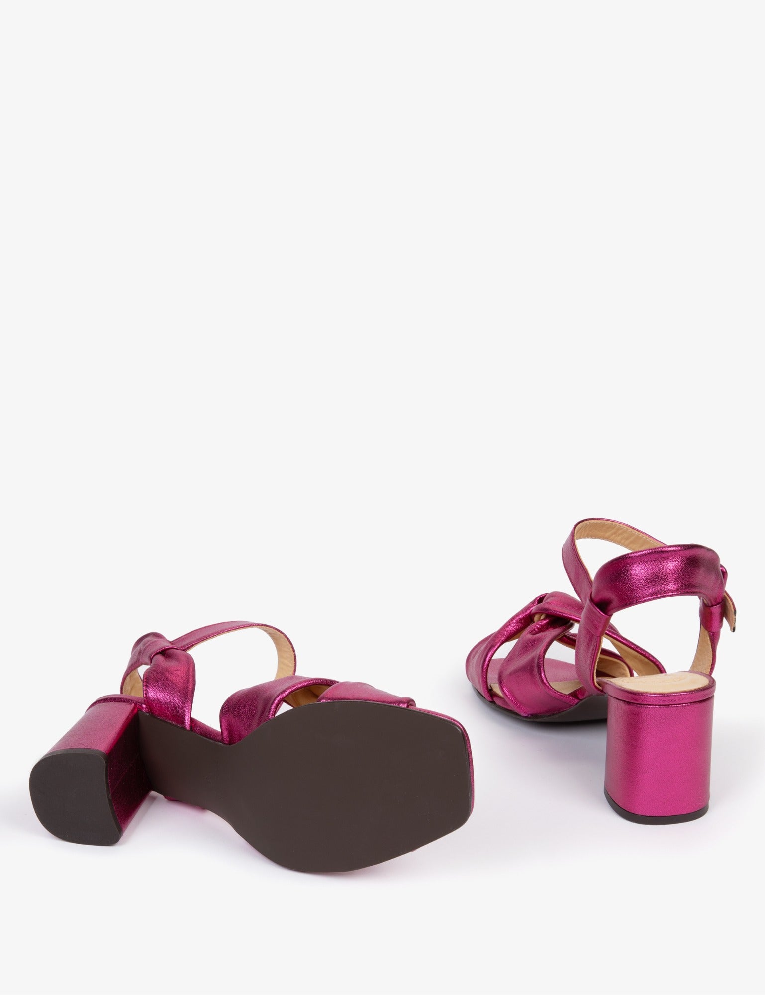 Infinity Metallic Sandal