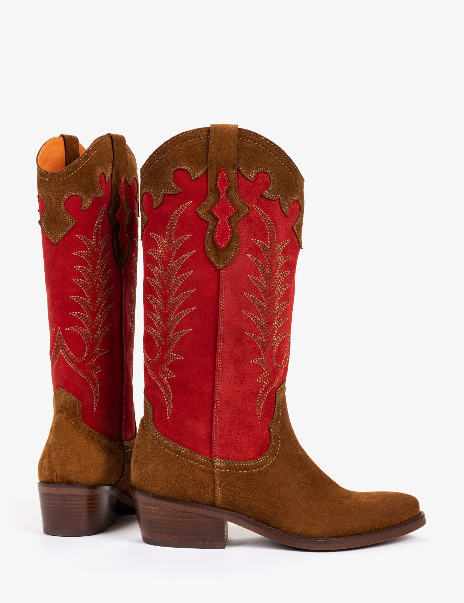 Jolene Suede Cowboy Boot