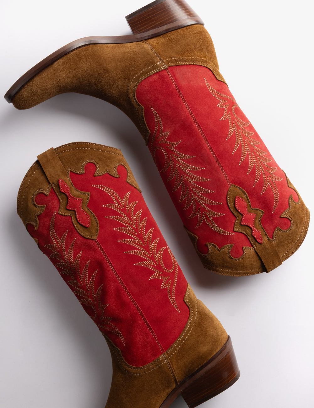 Jolene Suede Cowboy Boot